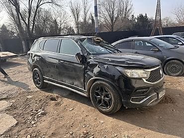 Chery: Аварийный SsangYong Rexton, чёрный кузов. Мотор коробка целые. Пробег lalafo.kg да — 1 Chery: Аварийный SsangYong Rexton, чёрный кузов. Мотор коробка целые. Пробег — 1