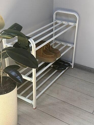 Бут кийим үчүн текчелер: Бут кийим үчүн текче, Жаңы, Темир, Өзү алып кетүү, Акылуу жеткирүү lalafo.kg да — 1 Бут кийим үчүн текчелер: Бут кийим үчүн текче, Жаңы, Темир, Өзү алып кетүү, Акылуу жеткирүү — 1