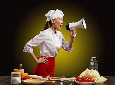 Требуется ДЕВУШКА САЛАТ Европейский Турецкой кухни писать только at lalafo.kg Требуется ДЕВУШКА САЛАТ Европейский Турецкой кухни писать только