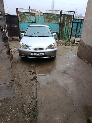 Honda Civic: 2002 г., 1.7 л, Автомат, Бензин, Седан at lalafo.kg Honda Civic: 2002 г., 1.7 л, Автомат, Бензин, Седан