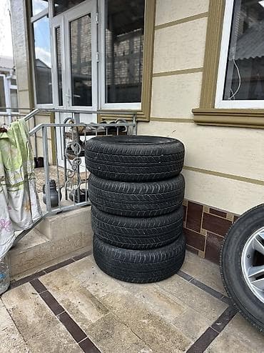 Колеса в сборе 265 / R 17, Лето, Б/у, Комплект, Внедорожные (АТ/МТ), Литые, отверстий - 6 at lalafo.kg Колеса в сборе 265 / R 17, Лето, Б/у, Комплект, Внедорожные (АТ/МТ), Литые, отверстий - 6