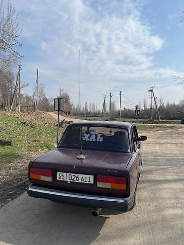 ВАЗ (ЛАДА) 2107: 2008 г., 1.6 л, Механика, Бензин, Седан at lalafo.kg ВАЗ (ЛАДА) 2107: 2008 г., 1.6 л, Механика, Бензин, Седан