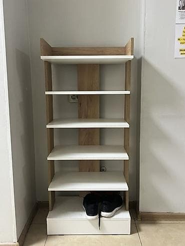 Полка для обуви, Б/у, Дерево, Самовывоз, Платная доставка at lalafo.kg — 2 Полка для обуви, Б/у, Дерево, Самовывоз, Платная доставка — 2