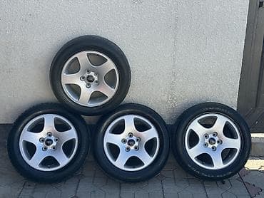 Колеса в сборе 215 / 55 / R 16, Всесезонная, Б/у, Комплект, Легковые, Литые, отверстий - 5 at lalafo.kg Колеса в сборе 215 / 55 / R 16, Всесезонная, Б/у, Комплект, Легковые, Литые, отверстий - 5