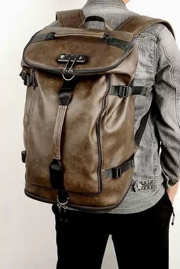 Рюкзак, Материал: Экокожа, Унисекс, Новый at lalafo.kg Рюкзак, Материал: Экокожа, Унисекс, Новый