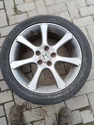 Колеса в сборе 225 / 45 / R 18, Всесезонная, Б/у, Комплект, Легковые, Литые, отверстий - 5 at lalafo.kg Колеса в сборе 225 / 45 / R 18, Всесезонная, Б/у, Комплект, Легковые, Литые, отверстий - 5