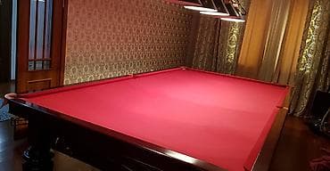 Продается Новый бильярдный стол для Снукера 12ф сланцевые плиты at lalafo.kg Продается Новый бильярдный стол для Снукера 12ф сланцевые плиты