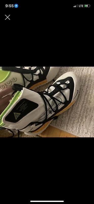 Мужские кроссовки, 41, 42, Nike, Новый, цвет - Белый, Самовывоз at lalafo.kg Мужские кроссовки, 41, 42, Nike, Новый, цвет - Белый, Самовывоз