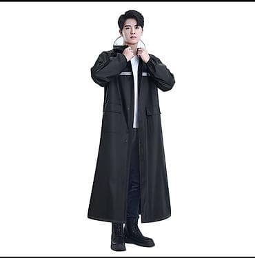 Жамгыр өткөрбөс курткалар: Длинный дождевик-плащ для сильного дождя устойв к ветру - lalafo.kg да — 1 Жамгыр өткөрбөс курткалар: Длинный дождевик-плащ для сильного дождя устойв к ветру - — 1