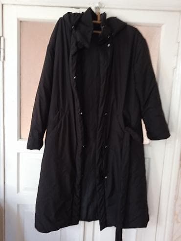 Пальто, Осень-весна, Полиэстер, Длинная модель, С поясом, Стандарт at lalafo.kg Пальто, Осень-весна, Полиэстер, Длинная модель, С поясом, Стандарт