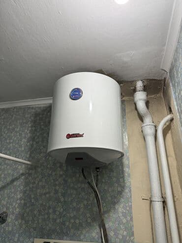 Накопительный водонагреватель Объем бака: 50 л, Thermex, Электрический, Нержавейка, Б/у at lalafo.kg Накопительный водонагреватель Объем бака: 50 л, Thermex, Электрический, Нержавейка, Б/у