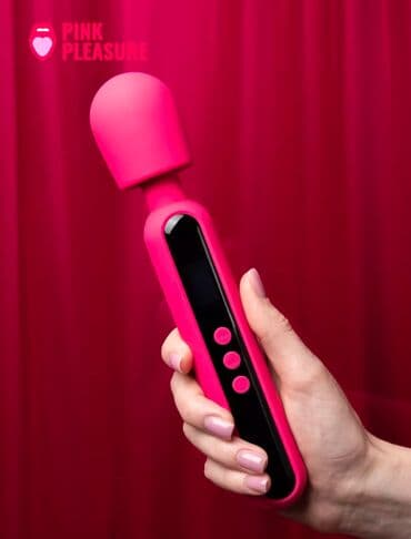 Вибратор в форме микрофона С мини led экраном который показывает at lalafo.kg Вибратор в форме микрофона С мини led экраном который показывает