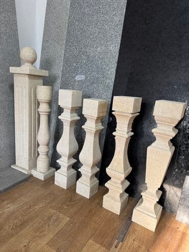 Готовая балясина, Материал: Камень, Для лестницы at lalafo.kg Готовая балясина, Материал: Камень, Для лестницы