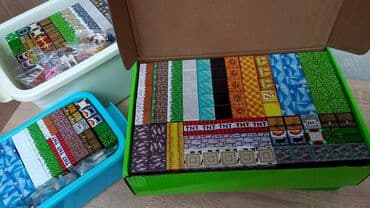 🧲 Магнитные кубики Minecraft 🧱 180 шт + 5 минифигурок- 1600 сом (в at lalafo.kg 🧲 Магнитные кубики Minecraft 🧱 180 шт + 5 минифигурок- 1600 сом (в