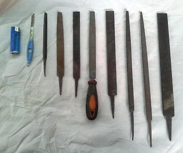 Мультитулдар: Набор советских напильников из гаража. Формы: плоские - 4 штуки lalafo.kg да — 1 Мультитулдар: Набор советских напильников из гаража. Формы: плоские - 4 штуки — 1