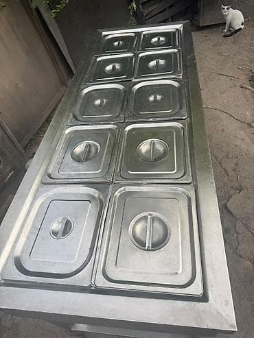 Линия для раздачи столовой мармит продаётся мармит в отличном at lalafo.kg Линия для раздачи столовой мармит продаётся мармит в отличном