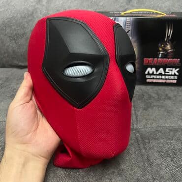 Маска Дэдпула (Deadpool 3) в коробке - Полномасштабная маска at lalafo.kg Маска Дэдпула (Deadpool 3) в коробке - Полномасштабная маска