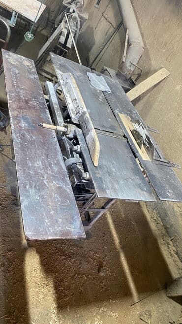 Деревообрабатывающий станок: циркулярка, долбежник, рейсмус, рубанок at lalafo.kg Деревообрабатывающий станок: циркулярка, долбежник, рейсмус, рубанок