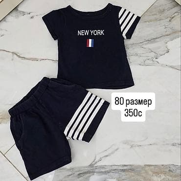 Комплект, цвет - Синий, Б/у at lalafo.kg Комплект, цвет - Синий, Б/у