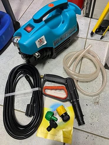 1Мойка высокого давления 100 бар 1.4 киловатт 100 бар Шланг 8 метров at lalafo.kg 1Мойка высокого давления 100 бар 1.4 киловатт 100 бар Шланг 8 метров