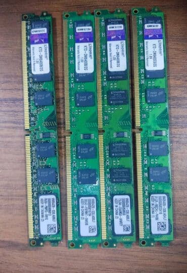 Оперативная память, Б/у, Kingston, 2 ГБ, DDR2, Для ПК at lalafo.kg Оперативная память, Б/у, Kingston, 2 ГБ, DDR2, Для ПК