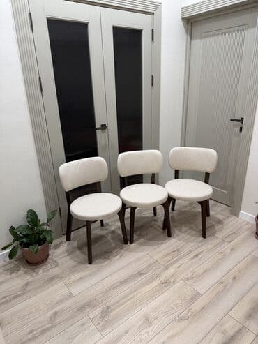 Стул для кухни, Новый, Дерево, цвет - Бежевый at lalafo.kg Стул для кухни, Новый, Дерево, цвет - Бежевый