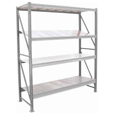 Стеллаж СФМ 2000х1750х600 (4 яруса с настилом) RAL. Для гаража at lalafo.kg Стеллаж СФМ 2000х1750х600 (4 яруса с настилом) RAL. Для гаража