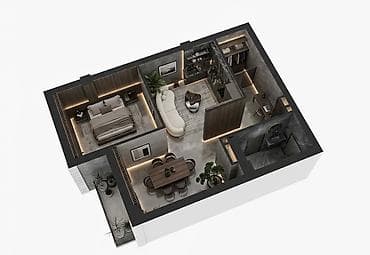 2 комнаты, 64 м², Индивидуалка, 3 этаж, ПСО (под самоотделку) at lalafo.kg 2 комнаты, 64 м², Индивидуалка, 3 этаж, ПСО (под самоотделку)