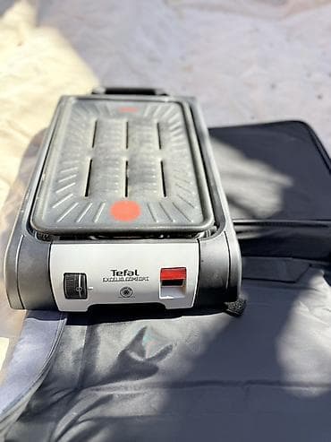 Электрогриль Tefal Excelio Comfort в комплекте с фирменным чехлом для at lalafo.kg Электрогриль Tefal Excelio Comfort в комплекте с фирменным чехлом для