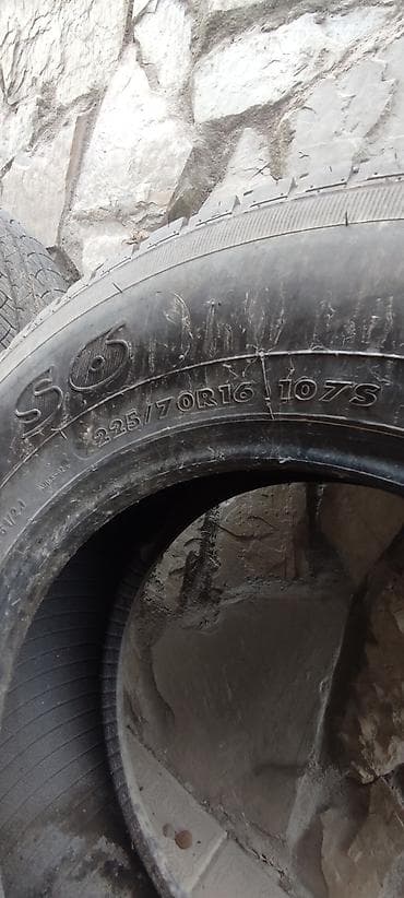 Комплект летних шин (4 шт.) - Размер: 225/70 R16 - Индекс at lalafo.kg Комплект летних шин (4 шт.) - Размер: 225/70 R16 - Индекс