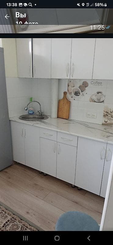 Кухонный гарнитур, цвет - Белый at lalafo.kg Кухонный гарнитур, цвет - Белый