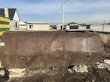 Металлическая емкость (цилиндрическая бочка/резервуар) Бачок 6 at lalafo.kg Металлическая емкость (цилиндрическая бочка/резервуар) Бачок 6