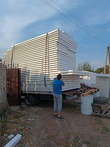 Толь: Сэндвич‑панели ППУ/ПСБ для стен и кровли - Тип: трехслойные at lalafo.kg — 1 Толь: Сэндвич‑панели ППУ/ПСБ для стен и кровли - Тип: трехслойные — 1