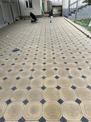 мир кафеля: Укладка тротуарной плитки под ключ - Профессиональное мощение дворов at lalafo.kg — 1 мир кафеля: Укладка тротуарной плитки под ключ - Профессиональное мощение дворов — 1