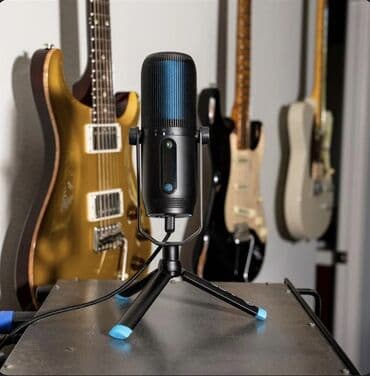 Проводной микрофон Jlab Talk PRO Jlab Talk PRO — USB-микрофон at lalafo.kg Проводной микрофон Jlab Talk PRO Jlab Talk PRO — USB-микрофон