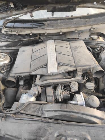 Бензиновый мотор Mercedes-Benz 5 л, Б/у, Оригинал, Германия at lalafo.kg Бензиновый мотор Mercedes-Benz 5 л, Б/у, Оригинал, Германия