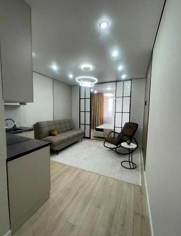 Студия, Риэлтор, Без подселения, С мебелью полностью at lalafo.kg Студия, Риэлтор, Без подселения, С мебелью полностью