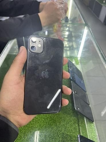 IPhone 11, Б/у, 64 ГБ, Черный, Кабель, В рассрочку, 100 % at lalafo.kg IPhone 11, Б/у, 64 ГБ, Черный, Кабель, В рассрочку, 100 %