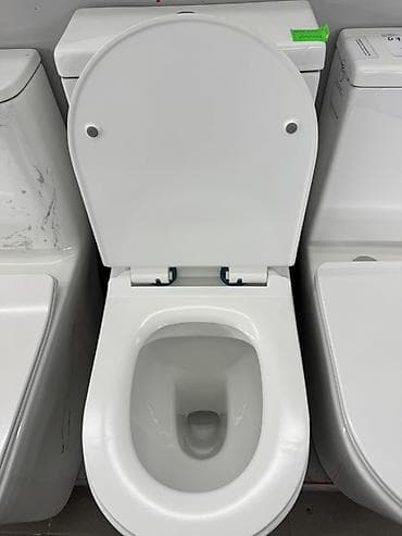 Унитаз-компакт DENIZ - Напольная модель с цельнолитым бачком и lalafo.kg да — 4 Унитаз-компакт DENIZ - Напольная модель с цельнолитым бачком и — 4