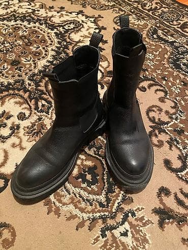 Ботинки, 40, Leon, Новый, цвет - Черный, Самовывоз at lalafo.kg Ботинки, 40, Leon, Новый, цвет - Черный, Самовывоз