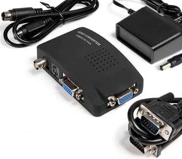 Конвертер BNC to VGA Video Art. 3145 Конвертер BNC\RCA + S-video на at lalafo.kg Конвертер BNC to VGA Video Art. 3145 Конвертер BNC\RCA + S-video на