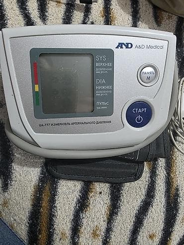 Тонометр A&D Medical UA-777 — автоматический измеритель at lalafo.kg Тонометр A&D Medical UA-777 — автоматический измеритель