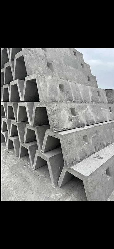 Арычный лоток, Размер: 300 см x 30 x 35 см, Платная установка, В розницу at lalafo.kg Арычный лоток, Размер: 300 см x 30 x 35 см, Платная установка, В розницу