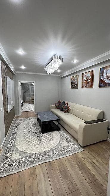 3 комнаты, 65 м², Элитка, 8 этаж, Дизайнерский ремонт at lalafo.kg 3 комнаты, 65 м², Элитка, 8 этаж, Дизайнерский ремонт