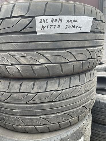 245/40/19 Летние шины Nitto, размер 245/40 R19. Маркировка на шине at lalafo.kg 245/40/19 Летние шины Nitto, размер 245/40 R19. Маркировка на шине