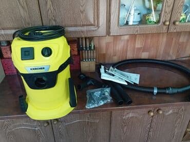 Пылесос, Karcher, Строительный, Сухая, Влажная, Смешанная, Мешок, Циклонный фильтр, Контейнер at lalafo.kg Пылесос, Karcher, Строительный, Сухая, Влажная, Смешанная, Мешок, Циклонный фильтр, Контейнер