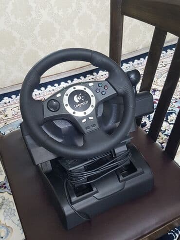 Logitech Driving Force Pro Игровой руль для ПК и PlayStation. Обратная at lalafo.kg Logitech Driving Force Pro Игровой руль для ПК и PlayStation. Обратная