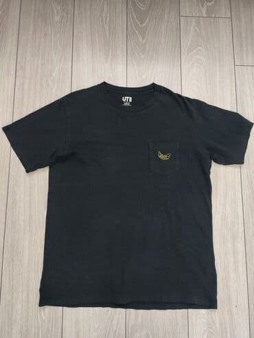 LDV: Мужская футболка, L, Uniqlo, Б/у, цвет - Черный, Самовывоз at lalafo.kg — 1 LDV: Мужская футболка, L, Uniqlo, Б/у, цвет - Черный, Самовывоз — 1