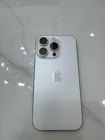 VIS: IPhone 16 Pro, 256 ГБ, White Titanium, 100 % lalafo.kg да — 1 VIS: IPhone 16 Pro, 256 ГБ, White Titanium, 100 % — 1