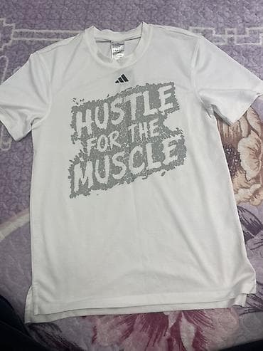 Мужская футболка, L, Adidas, Новый, цвет - Белый, Самовывоз, Бесплатная доставка, Платная доставка at lalafo.kg Мужская футболка, L, Adidas, Новый, цвет - Белый, Самовывоз, Бесплатная доставка, Платная доставка